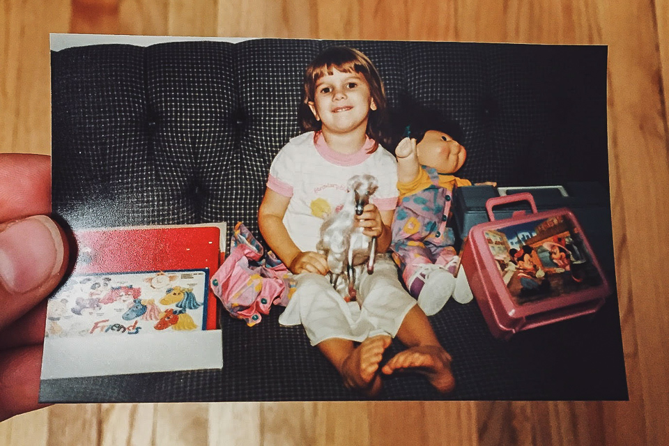1990 was clearly my best haul ever. Minnie in Paris lunchbox, plastic horse, and my precious Cabbage Patch doll. This was one for the record books.
